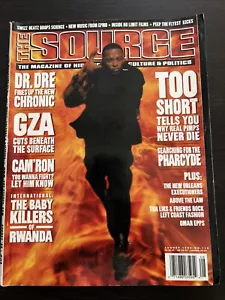 The Source Magazine August 1999 No. 119 Cover Dr. Dre The Chronic Gza Too Short - Picture 1 of 4