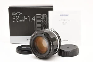 [Top MINT] Voigtlander NOKTON 58mmF1.4 SL II S Ai-s for nikon f From JAPAN - Picture 1 of 12
