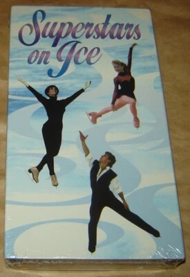 SUPERSTARS ON ICE VHS, NEW & SEALED, KATARINA WITT, DOROTHY HAMILL. CHEN LU,MORE - Image 1 of 4