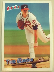 1996 Bazooka Atlanta Braves Baseball Card #44 Tom Glavine - Picture 1 of 1