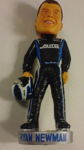 RYAN NEWMAN Bobble Head Forever Collectibles Legends Of The Track new In Box Cover