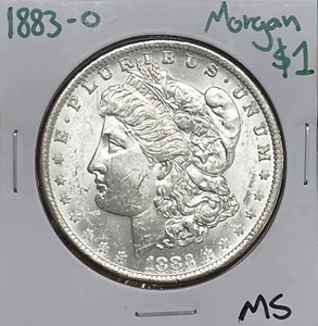 1883 O Morgan Silver Dollar MS ( RAW2085 ) - Picture 1 of 4