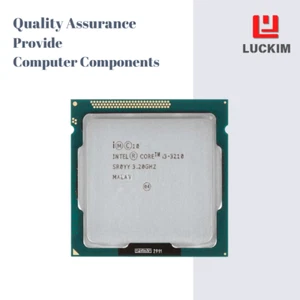 Intel Core i3-3210 CPU - Socket LGA 1155 2 Cores 4 Threads 3.2GHz 3MB L3 Cache 5 - Picture 1 of 7