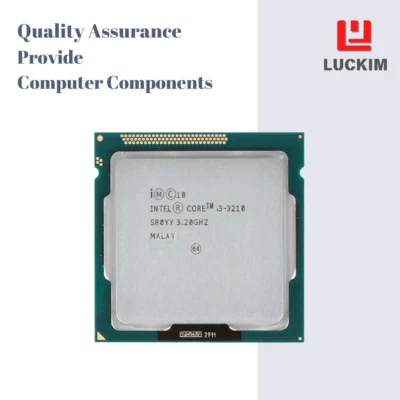 CPU Intel Core i3-3210 - Socket LGA 1155 2 núcleos 4 hilos 3,2 GHz 3 MB de caché L3 5 Foto 1 de 4