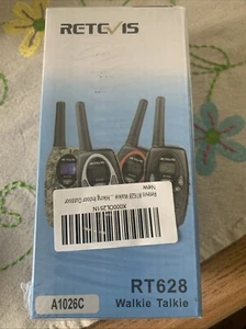 1 Retevis RT628 Walkie Talkie RED - Picture 1 of 3