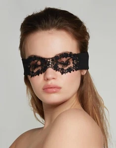 Agent Provocateur Amari Black Eyemask NWT $140 - Picture 1 of 7