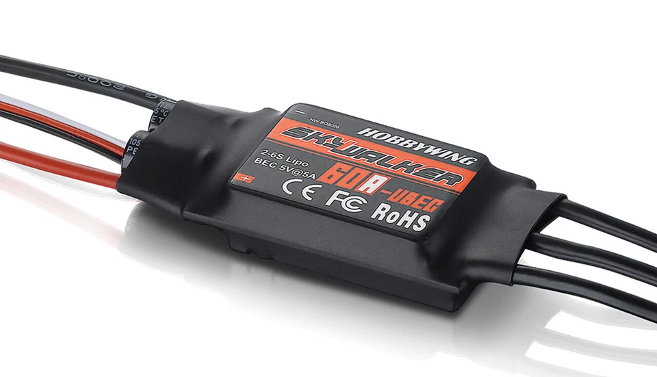 Hobbywing Skywalker 60A brushless Regler UBEC 2-6S - Bild 1 von 1