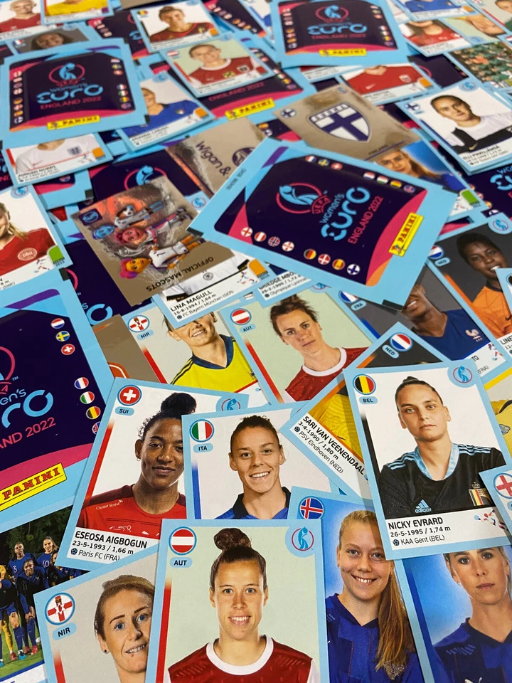 Panini Stickers UEFA Women's England Euro 2022 a scelta 178-366