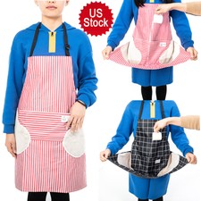 Adjustable Bib Apron Dress Men Women Kitchen Restaurant Chef Classic Cooking Bib