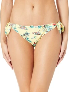 Hobie 236638 Womens Tie Side Hipster Pant Bikini Bottom Lemonade Size Large - Picture 1 of 2