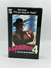 Nightmare on Elm Street 4 - Are you ready for Freddy - VHS - PAL - Deutsch