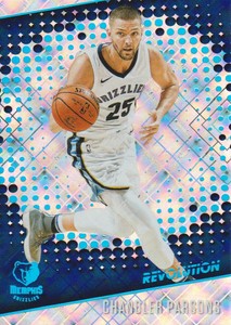 2017-18 Panini Revolution Basketball Cosmic #70 Chandler Parsons 014/100 
