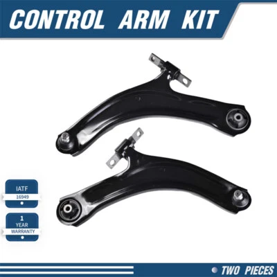 2pcs Suspension Front Lower Control Arm Kit For 2007-2012 Nissan Sentra 2.0L Foto 1 de 4