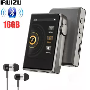 16G Bluetooth MP3 Lossless Hifi Music Player Portable Touchscreen Audio Recorder - Picture 1 of 15