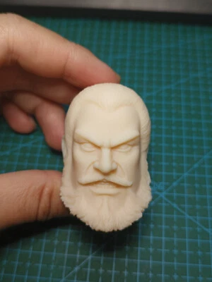 1:6 David Ancient People Head Sculpt Carved For 12" Male Action Figure Body Toys - Image 1 of 4