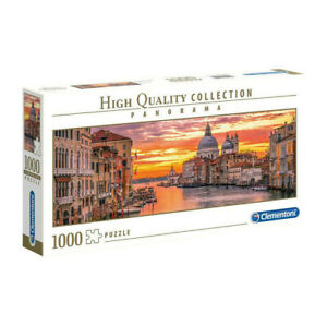 Clementoni 1000 Piece Panorama Jigsaw Puzzle - The Grand Canal Venice