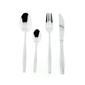 Besteck-Set 12 Personen mit Design 84-Teiliges Set aus Edelstahl 18/10 - Bild 1 von 7