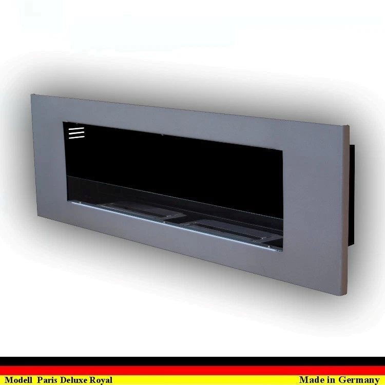 Etanolo Firegel Caminetti Caminetto Camino Fireplace Paris Deluxe Royal Argento - Immagine 1 di 1