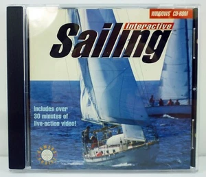 Vintage Interactive Sailing CD Dated 1996 by Expert Software - Picture 1 of 4