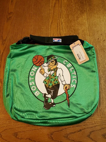 Boston Celtics Lucky the Leprechaun NBA Jersey Tote Bag Purse - NWT Cover