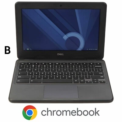 Laptop Dell 5190 Chromebook Pantalla Táctil 11.6" Celeron 4GB Ram 32GB SSD Chrome B Foto 1 de 4