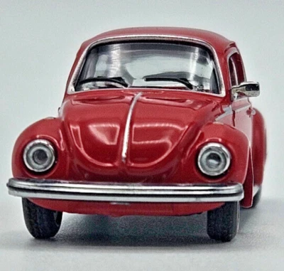 VW Coccinelle 1303 "CITY" Volkswagen Ibizarot HERPA 421119 H0 1:87 - Photo 1/4