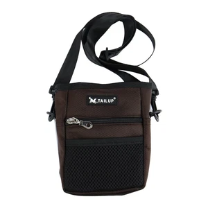 Bolsa de golosinas para perros bolsa de entrenamiento para transportar mascotas marrón fácilmente - Imagen 1 de 10