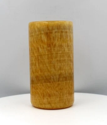 Maceta de cepillo de piedra de jabón china rara - Dinastía Quing Foto 1 de 4