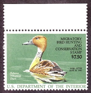 US RW53 $7.50 Duck Hunting Mint VF OG NH SCV $15 - Picture 1 of 2