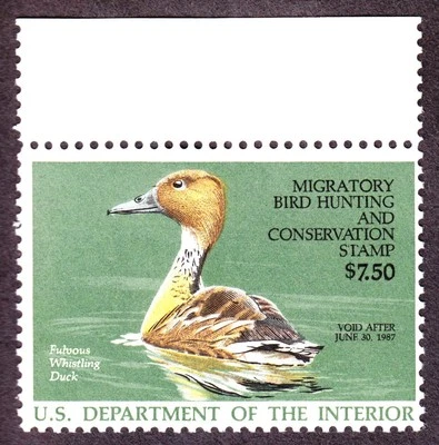 US RW53 $7.50 Duck Hunting Mint VF OG NH SCV $15 - Image 1 of 2
