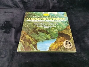 Mendelssohn Lieder Ohne Worte 3LP Box Set Daniel Barenboim Deutsche Grammophon - Picture 1 of 8