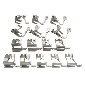 14SET SINGLE & DOUBLE PIPING & WITH GUIDE WALKING FEET FOR BROTHER DB2-B797 798+ - Picture 1 of 10