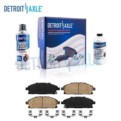Kit de pastillas de freno delanteras de cerámica para Pathfinder Quest Acura MDX Infiniti Q45 QX4 Foto 1 de 4
