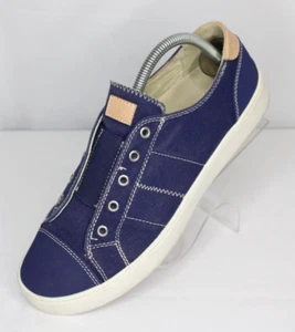 Spenco Malibu scarpe sneakers slip-on donna 10 blu tela occhiello senza lacci 20302 - Foto 1 di 16