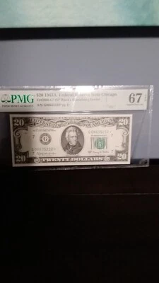 1963A $20 ***STAR*** (Finest Known TROPHY) PMG SUPERB GEM UNC 67EPQ - Image 1 of 2