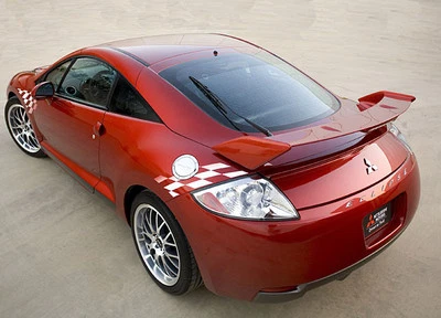 Спойлер для кабриолета Mitsubishi Eclipse Coupe 2006-2012 неокрашенный грунтовка крыло - Изображение 1 из 2