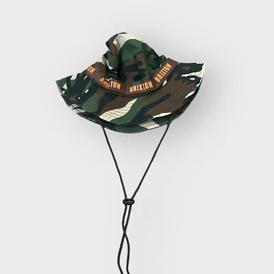 Sombrero de cubo Brixton Ration II camuflado para mujer talla XS 100 % algodón Foto 1 de 4