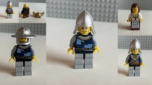 Lego Personaggio Cavaliere - Fantasy Era Castle Crown Knight - a scelta cas404 cas338 - Foto 1 di 9