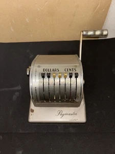1950’s Vintage Paymaster Check Writer S-550 Series - Picture 1 of 9