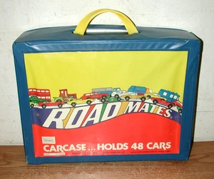 VINTAGE SEARS ROAD MATES HOT WHEELS MATCHBOX CARCASE W/ 4 TRAYS, HOLDS 48 CARS - Picture 1 of 13