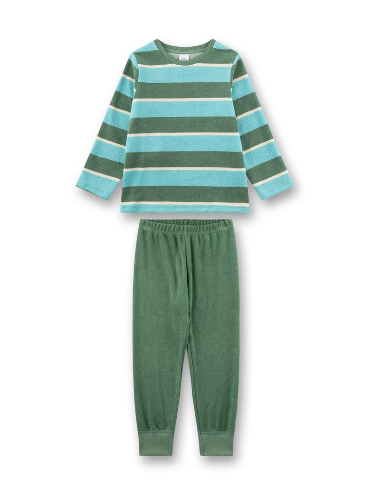 Pijama Nicki, rayas verdes de Sanetta talla 116-152 Foto 1 de 1