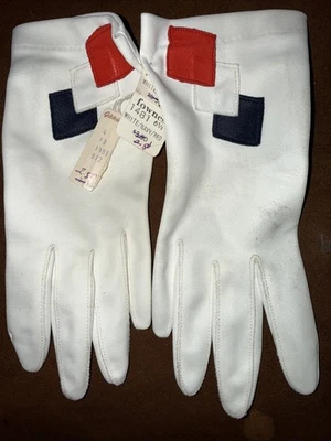 Guantes de Colección Fownes 1481Nwt Talla 6 1/2 Gilchrists Dept Store Boston Mass aprox. 1960 Foto 1 de 4