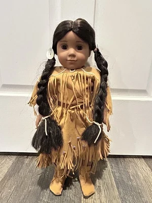 Muñeca Kaya Indigenous American Girl 2002 con traje Meet Foto 1 de 4