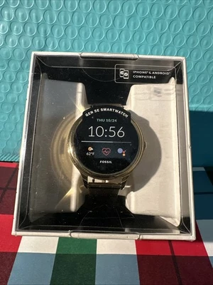 Fossil Women's Gen 5E 42mm FTW6069 Stainless Steel Gold - Image 1 of 4