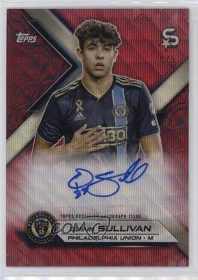 2024 Topps MLS Superstars Auto Red Wave Refractor /5 Quinn Sullivan #SA-QS Auto - Image 1 of 2