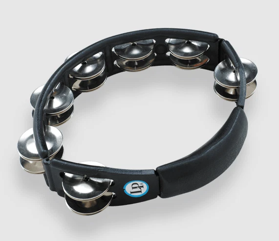 Pandereta de mano cíclope de percusión latina - jingles de acero (LP150) Foto 1 de 1