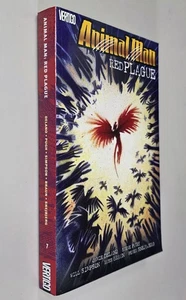 ANIMAL MAN: RED PLAGUE  (Vertigo 2014 TPB #7 TP DC ~ Jamie Delano / Steve Pugh) - Picture 1 of 5