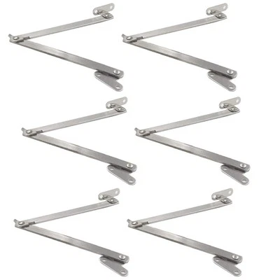 Rannb Bisagra de Soporte Plegable Giratoria Mueble Tapa Bisagra Estancia - Paquete de 6 piezas Foto 1 de 4