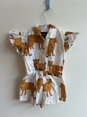 Mameluco Hugo Loves Tiki estampado guepardo talla 2 Foto 1 de 3