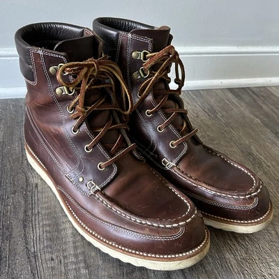 Bota J.CREW Wallace & Barnes Byrd B3633 Cuero Horween, Hombre’s 11 Foto 1 de 4